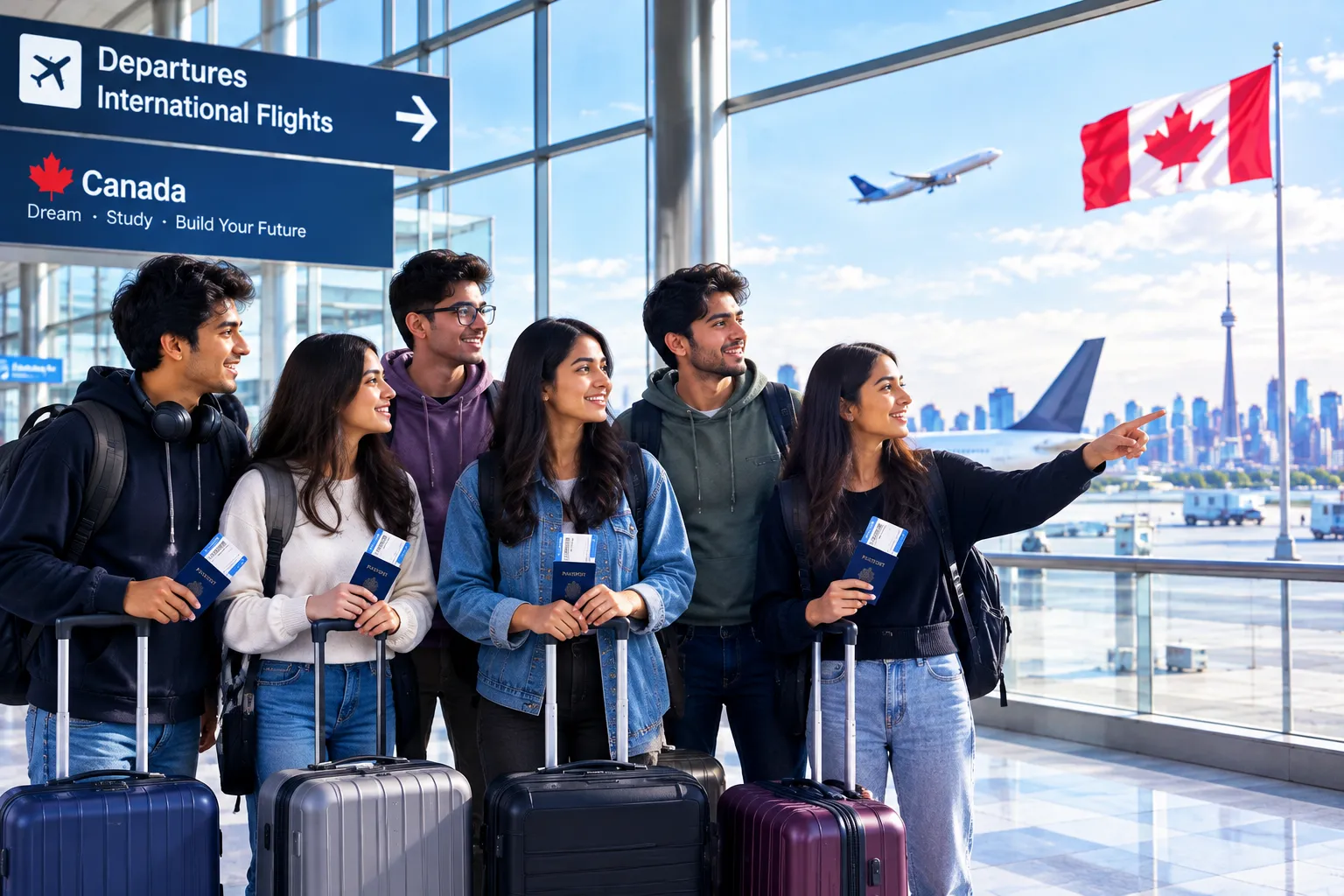 Flights from Punjab & Chandigarh to Canada
