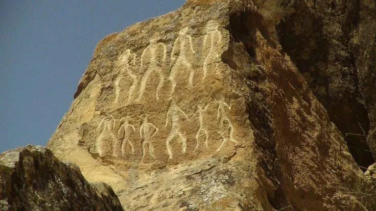 Gobustan is a popular excursion from Baku and is known for its ancient rock carvings and unusual landscapes.